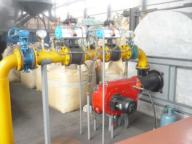 Tangshan jinsha burner will introduce to you the control system of the gas burner of the tunnel kiln hot blast stove